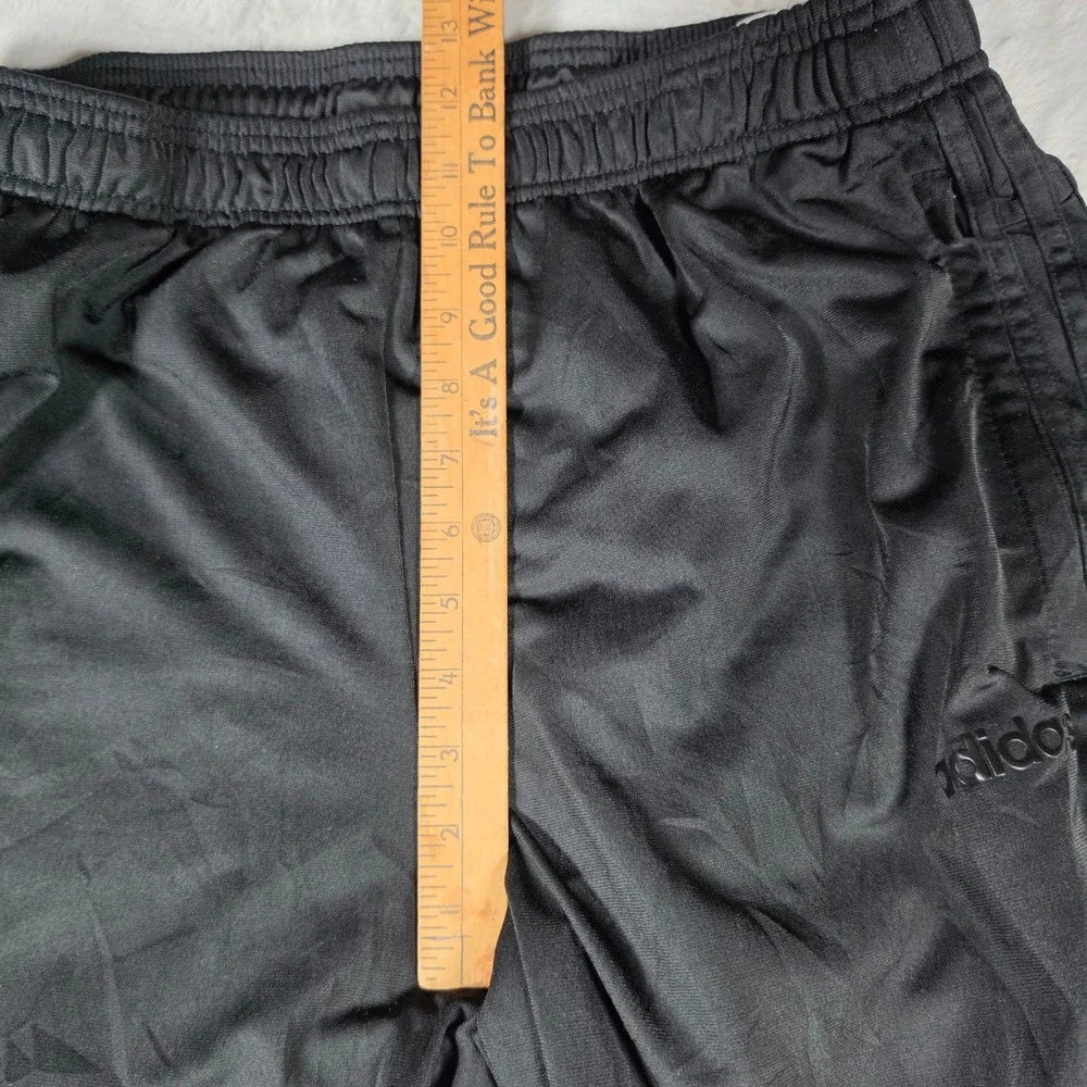 adidas Track Pants Mens XL Black 3-Stripe‎ Athletic Activewear Loungewear